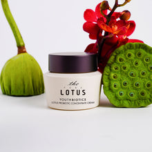 Load image into Gallery viewer, Fermented lotus probiotic cream with lotus pods – antioxidant microbiome moisturizer
