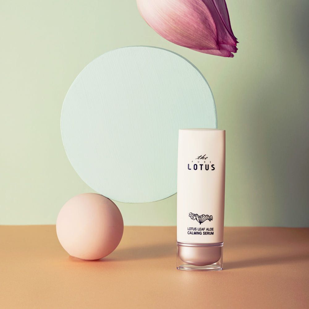 Lotus Leaf Aloe Calming Serum – The Pure Lotus USA