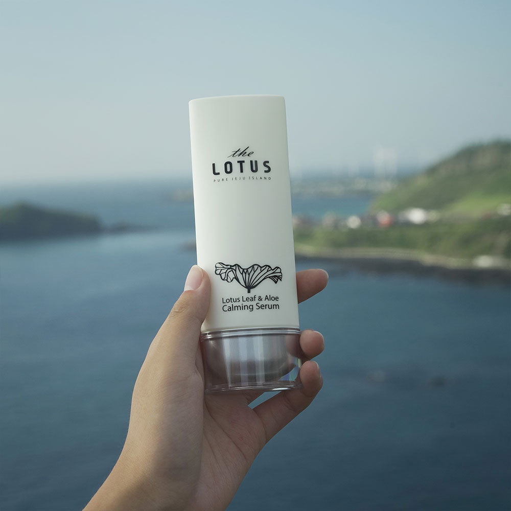 Lotus Leaf Aloe Calming Serum – The Pure Lotus USA